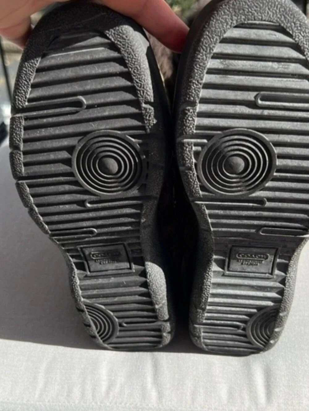 Coach Laurilyn Brown Winter Boots Size 7